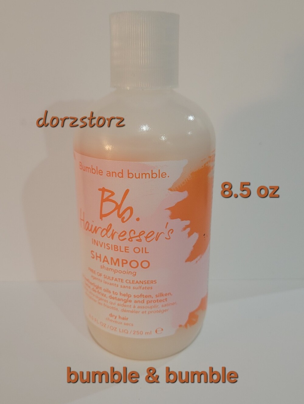 BUMBLE AND BUMBLE • Hairdresser's Oil Shampoo • 8.5 oz • New